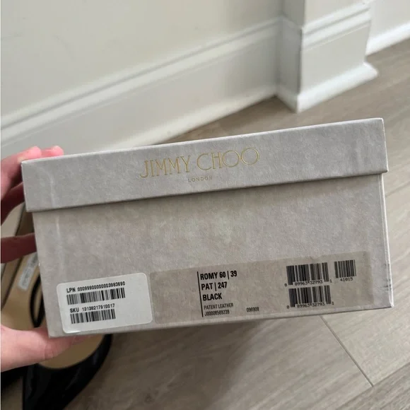 Jimmy Choo Black Patent Leather Pumps - Picture 5 of 5